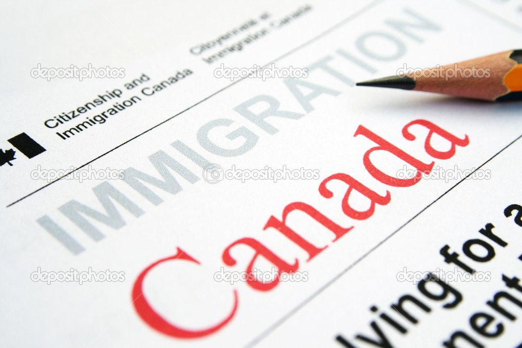 depositphotos 30865337 stock photo immigration canada